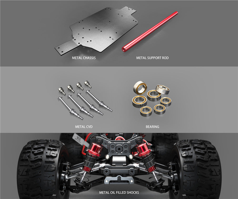 Brushless RC Car High Speed Drift Truck 24g Remote Control Car