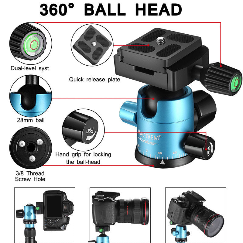 CT62 Portable Multifunctional Mobile Phone Camera Stand