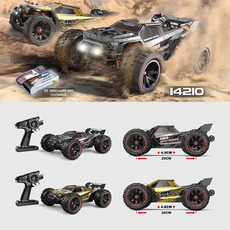 Brushless RC Car High Speed Drift Truck 24g Remote Control Car